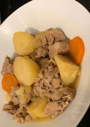 面倒くさがり屋さんの簡単肉じゃが-レシピのメイン写真