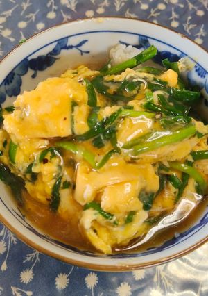 ニラ玉餡掛け丼-レシピのメイン写真