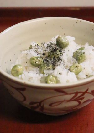 絶品★炊飯器で作るシンプルな豆ごはん-レシピのメイン写真
