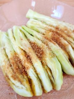 レンジで簡単!焼き茄子風-レシピのメイン写真