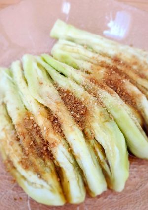 レンジで簡単！焼き茄子風-レシピのメイン写真