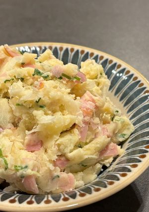 レンジで簡単♡和風♡ねぎポテサラ-レシピのメイン写真