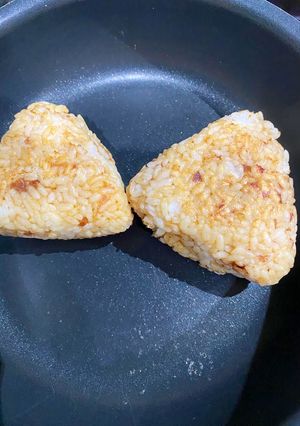 残りご飯で鰹節香る焼きおにぎり-レシピのメイン写真