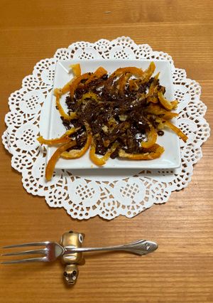 浸水・ワタ取り・煮汁棄なし甘麹柑橘ピール-レシピのメイン写真