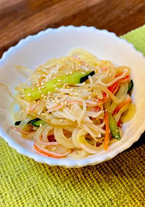 パック野菜活用⭐︎中華風マロニーサラダ-レシピのメイン写真