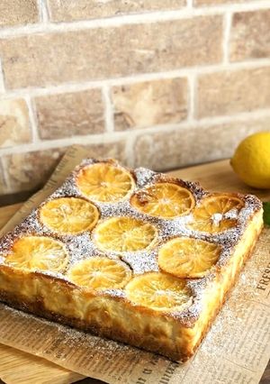 レモンたっぷりチーズケーキ-レシピのメイン写真
