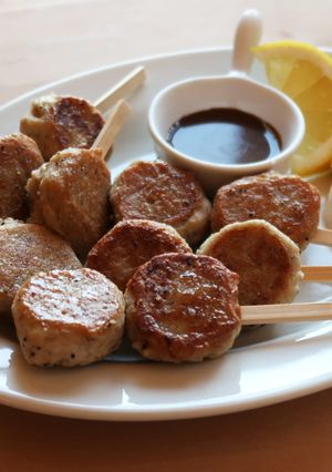 癖になる旨さ！こおろぎつくね串-レシピのメイン写真