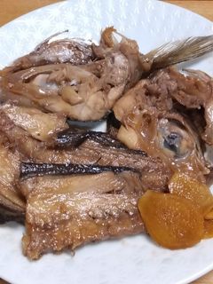 魚の粗煮の後の煮汁で根菜煮-レシピのメイン写真