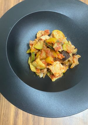 ラタトゥイユ風　ポーク煮込み-レシピのメイン写真