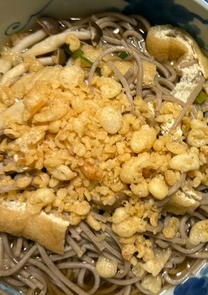 たぬきつね蕎麦-レシピのメイン写真
