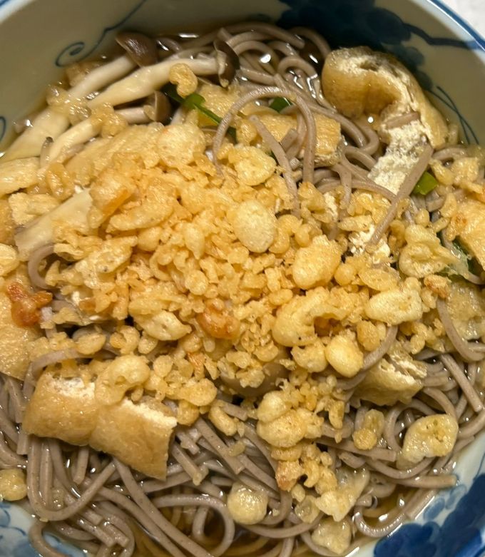 たぬきつね蕎麦-レシピのメイン写真