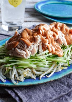 サラダチキン棒棒鶏-レシピのメイン写真