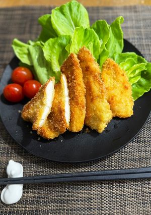 鶏むね肉のサクサク揚げ焼き-レシピのメイン写真