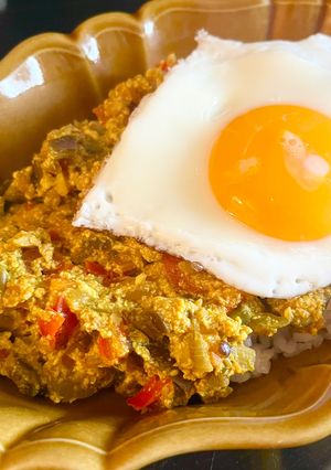 ルゥ不要！豆腐で簡単♪ドライカレー-レシピのメイン写真