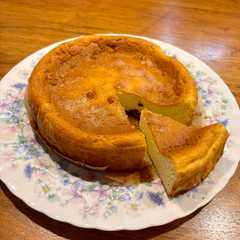 รูปของ 懐かしのスフレ風チーズケーキ