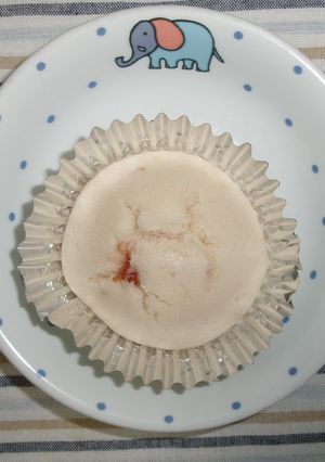 米粉の蒸しパン(いちご風味)-レシピのメイン写真