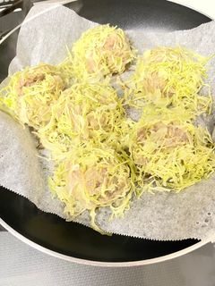 ヘルシー！　キャベツの皮シュウマイ-レシピのメイン写真