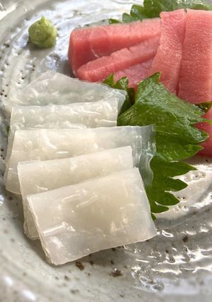ライスぺーパーでお刺身っぽいやつ-レシピのメイン写真