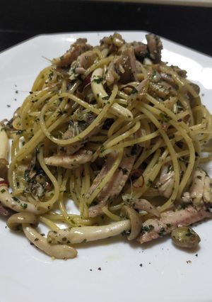 サンマのパスタ-レシピのメイン写真