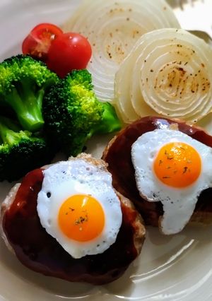 簡単ハンバーグ-レシピのメイン写真