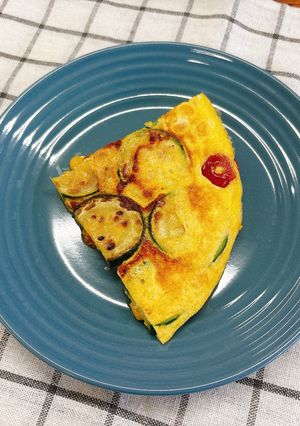 夏野菜のオムレツ-レシピのメイン写真