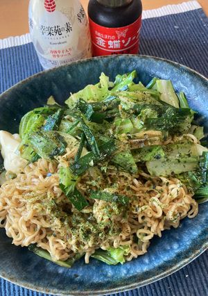 味変ありきで薄味仕上げ 袋焼きそば-レシピのメイン写真