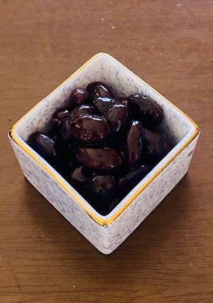 圧力鍋で黒豆煮!-レシピのメイン写真