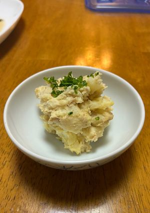 お弁当のおかずにツナマヨポテトサラダ-レシピのメイン写真