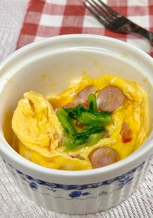 レンジでふわっと簡単たまご♪-レシピのメイン写真