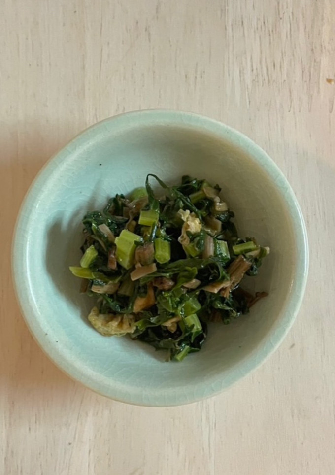 大根葉と茶えのき茸のふりかけ-レシピのメイン写真
