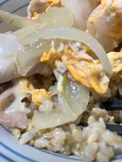 簡単 他人丼(残り物で)-レシピのメイン写真