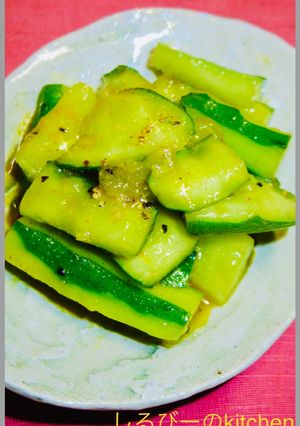 きゅうり1本勝負！カレー味のきゅうり漬け-レシピのメイン写真