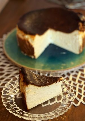 バスクチーズケーキ-レシピのメイン写真