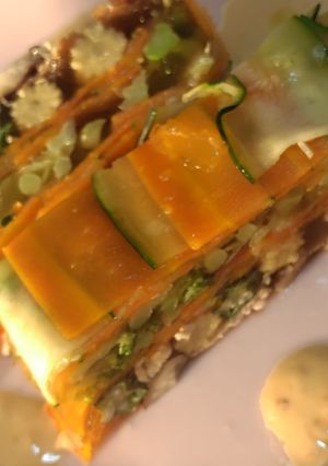 夏野菜のテリーヌ-レシピのメイン写真