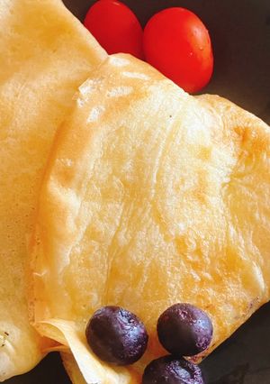 ホットケーキミックスで簡単ｸﾚｰﾌﾟ-レシピのメイン写真