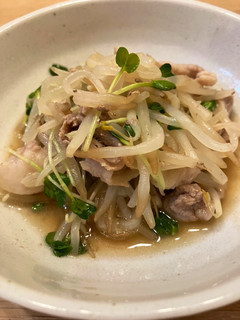 ホットクック⭐︎もやしと豚肉のさっぱり和え-レシピのメイン写真
