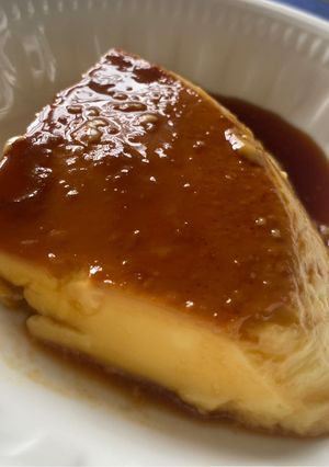 スキレットとオーブンで作る　プリン　-レシピのメイン写真