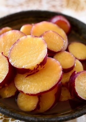 さつまいも・レンジでレモン煮☆-レシピのメイン写真