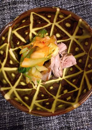 マグロとチンゲン菜キムチ和え-レシピのメイン写真