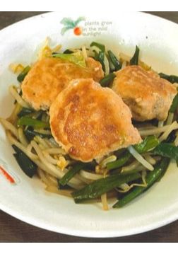 肉団子の中華風炒め-レシピのメイン写真