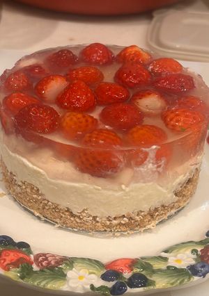 苺のレアチーズケーキ🍰-レシピのメイン写真