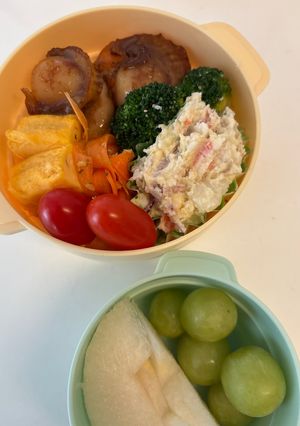 高校生女子お弁当　10/23-レシピのメイン写真