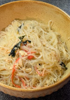 わかめの食感が◎節約満足春雨サラダ-レシピのメイン写真