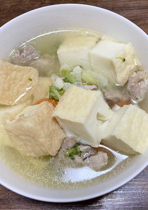 【糖尿病スープ】もも野菜厚揚げ-レシピのメイン写真