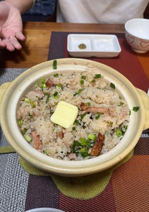ベーコンとツナの和風炊き込みご飯-レシピのメイン写真