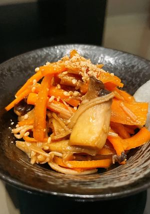 人参とエリンギのさっぱりきんぴら-レシピのメイン写真