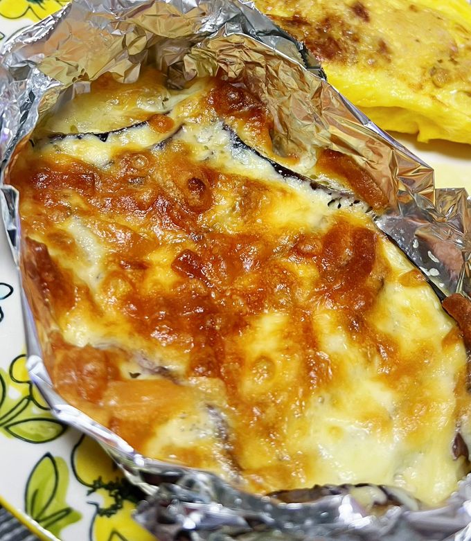 トースターで作るなすの簡単グラタン-レシピのメイン写真