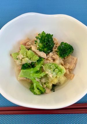 花野菜のヨーグルトみそドレッシング和え-レシピのメイン写真