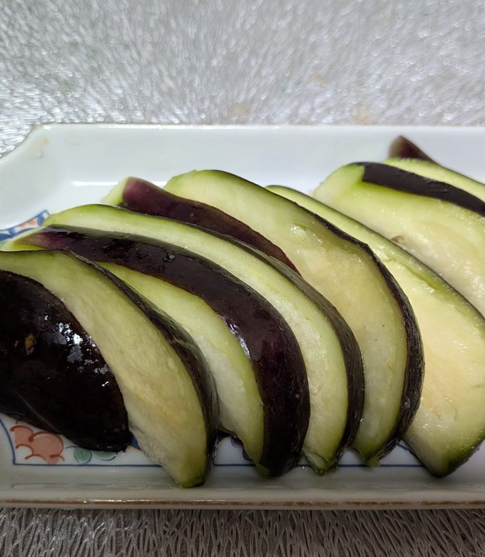 すしのこをふりかけて３分で水なすの酢の物-レシピのメイン写真