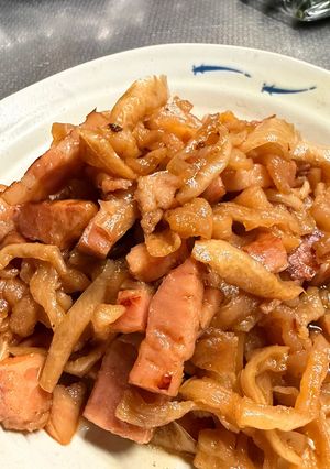 【切り干し大根とベーコンの炒め煮】-レシピのメイン写真